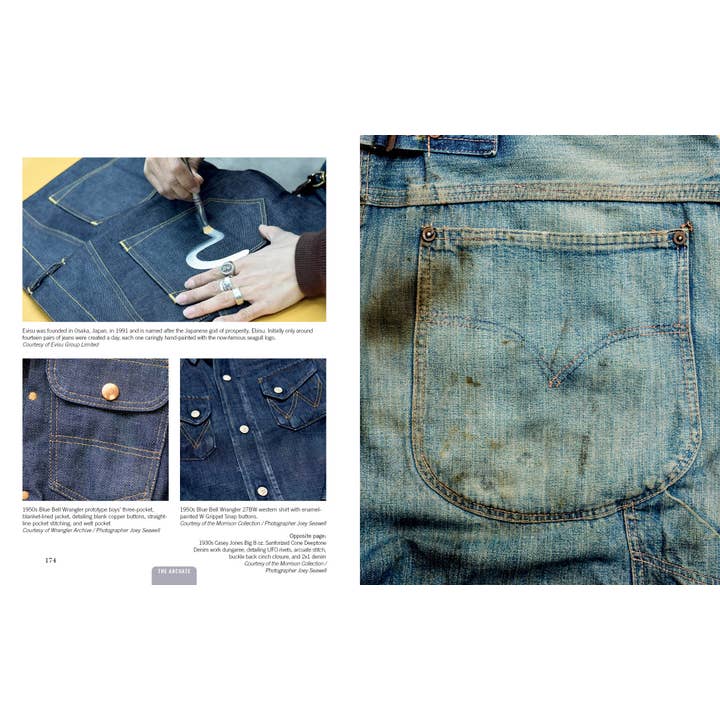 Schiffer Publishing - Wholesale Book - Adult - Denim Branded: Jeanswear's Evolving Design Details