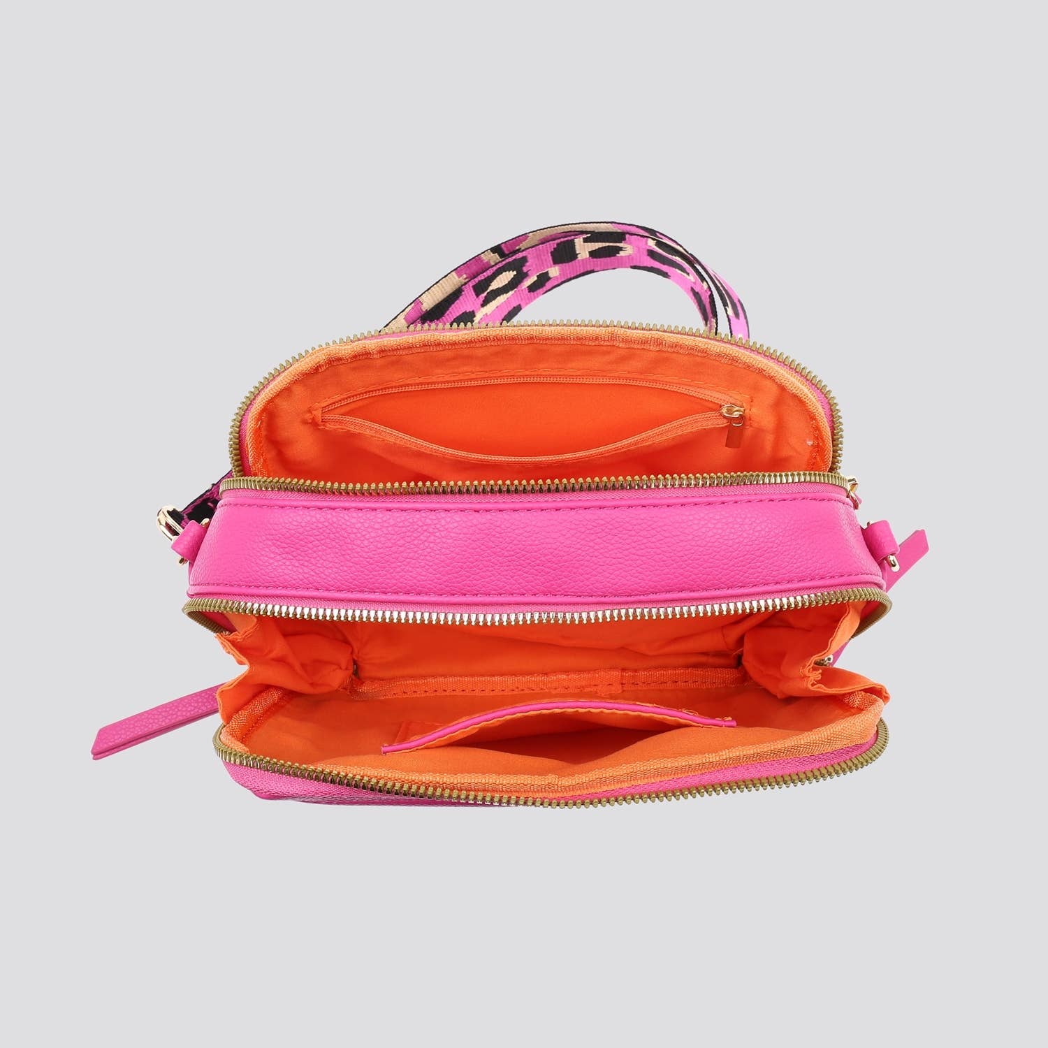 House of Milano – wholesale Crossbody bag – Women's – 3316 Faux Leather Double Compartment Crossbody Bag10