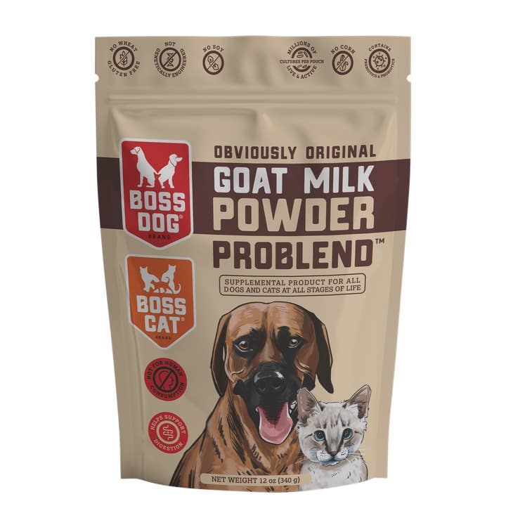 BOSS DOG BRAND, INC. - Wholesale Pet Supplement - Cat/Dog - Goat Milk Powder Problend