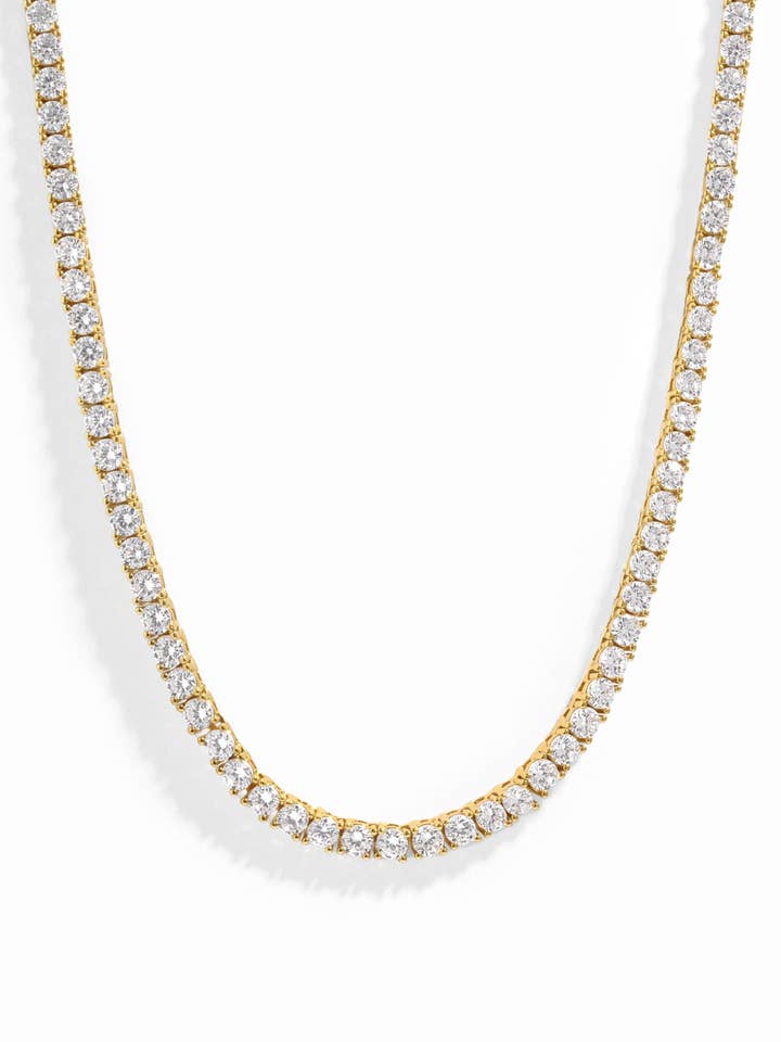 Collier tennis diamant 3 mm pour la vente par Sami Jewels