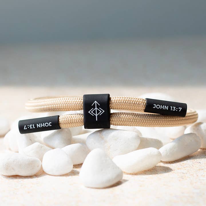 The Prayer I Share - Wholesale Woven/Braided Bracelet - TRUST HIS TIMING Christian Cord Bracelet4