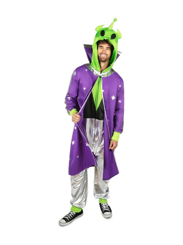 Tipsy Elves – wholesale Costume – Men's – Alien Costume - Unisex Extraterrestrial Halloween Jumpsuit