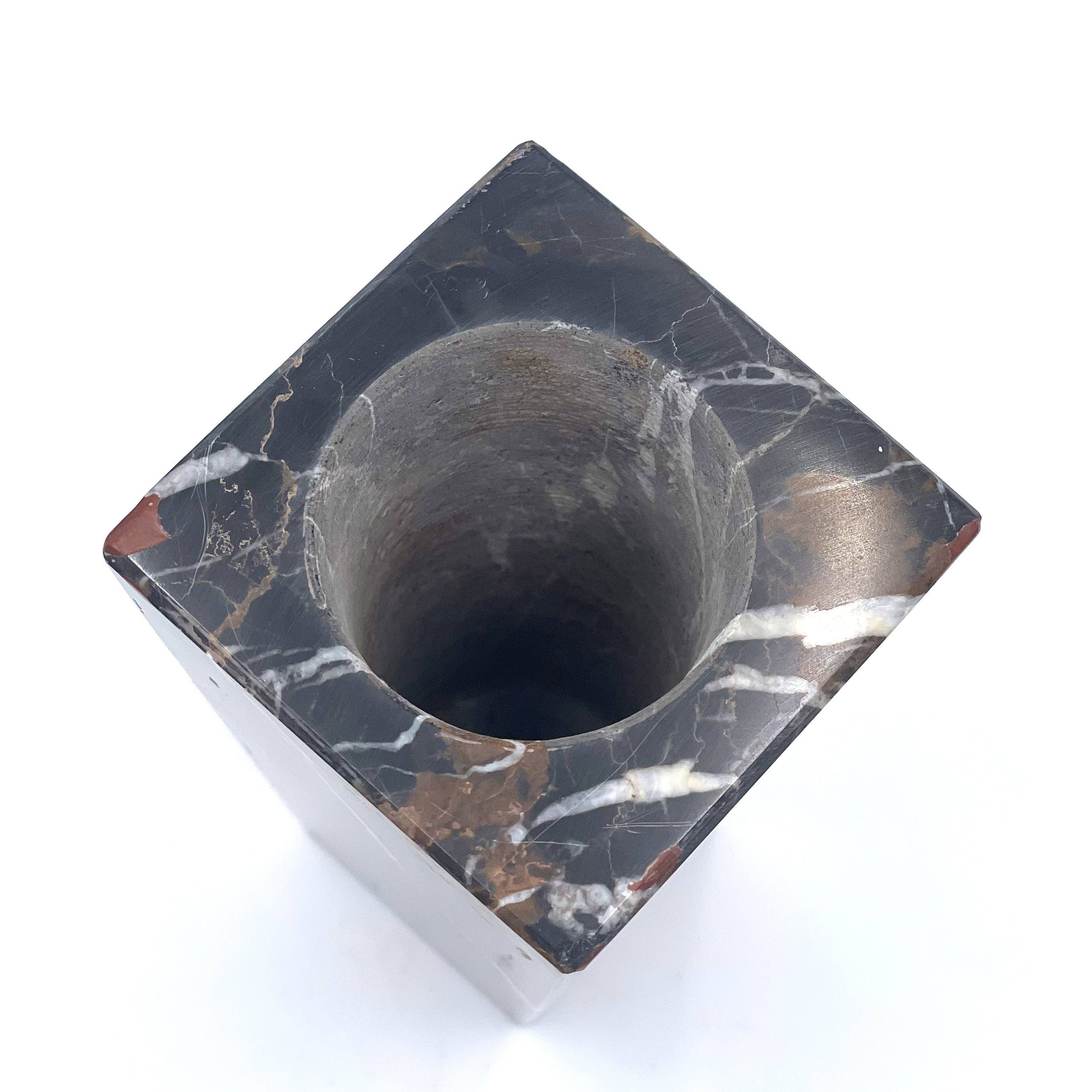Page Imports - Wholesale Vase - 6" Square Vase - Marble and Onyx18