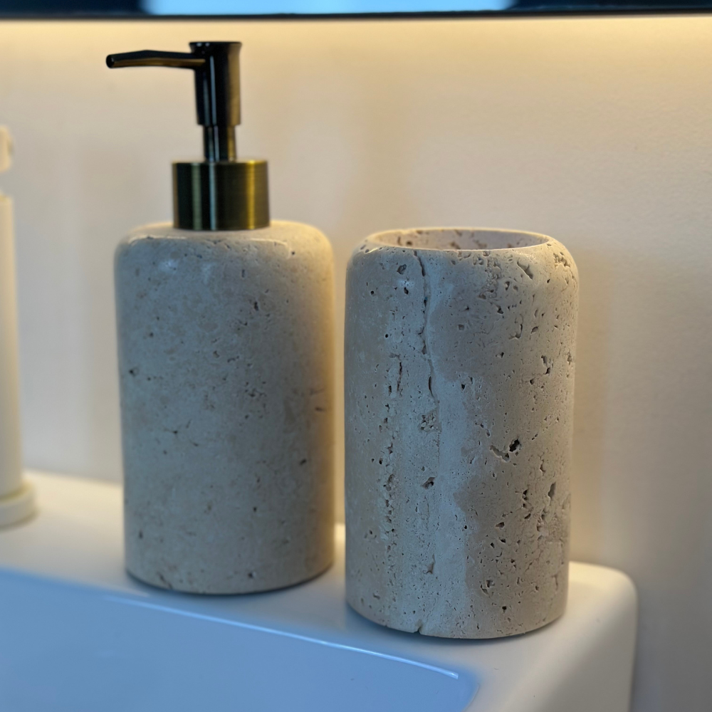 Homexclusive - Wholesale Soap Dispenser - Soap Dispenser - Natural Stone1