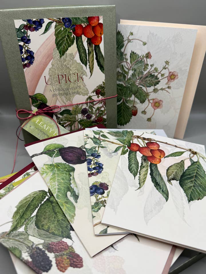 Selbstpflückfrüchte, Box-Set mit 8 für den Großhandel von Leafy Lexicon