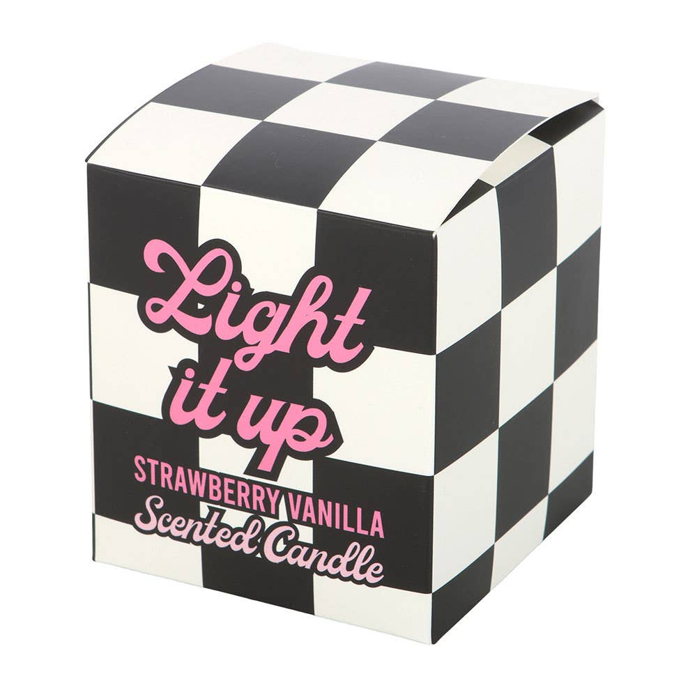 Something Different Wholesale - Wholesale Jar/Filled Candle - Light It Up Strawberry Vanilla Candle3
