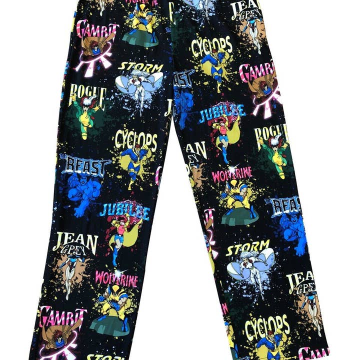 X-Men Die Animationsserie Charaktere Überall auf Marvel Lounge-Hosen für den Großhandel von Fundom
