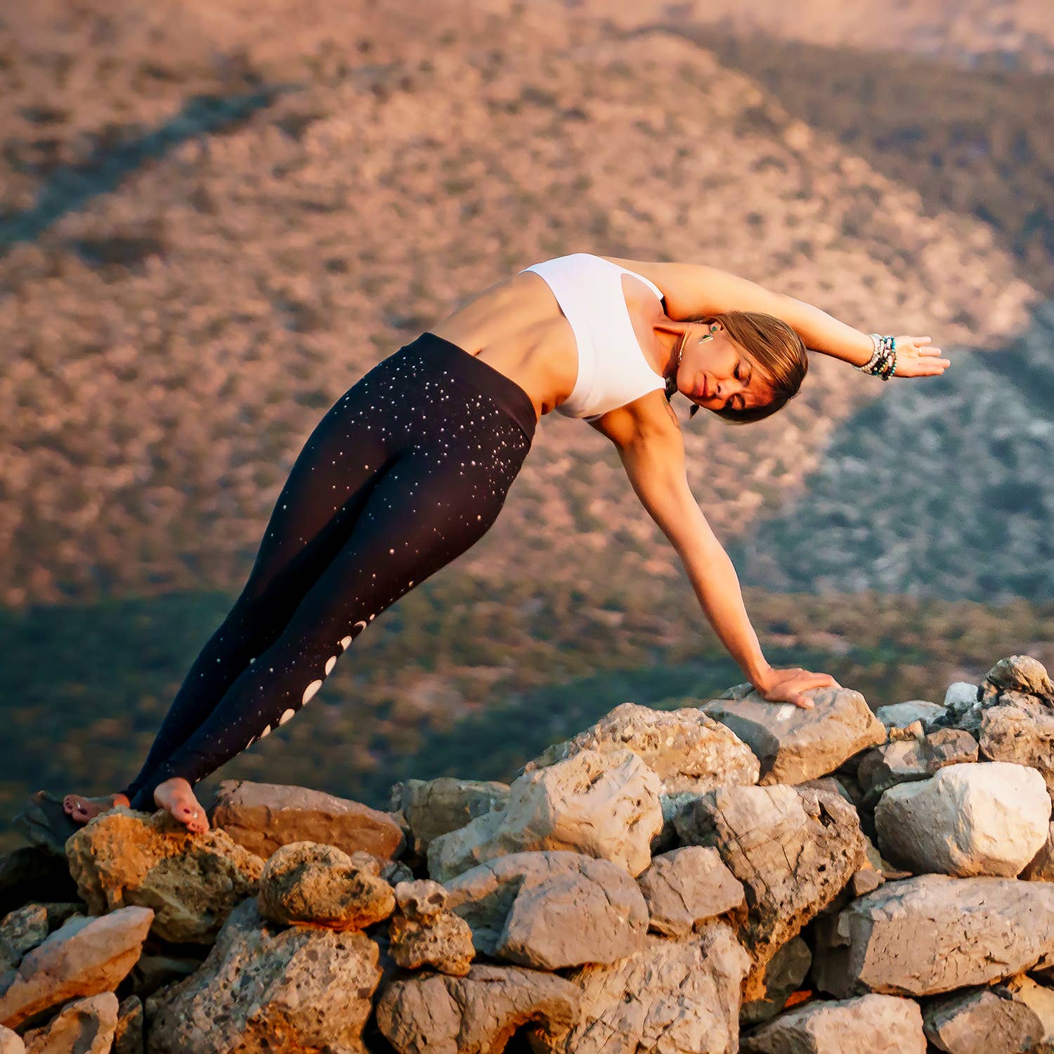 Comfy Yoga - Vente Legging de sport/d'intérieur – femme - Moonlight - Legging taille haute5