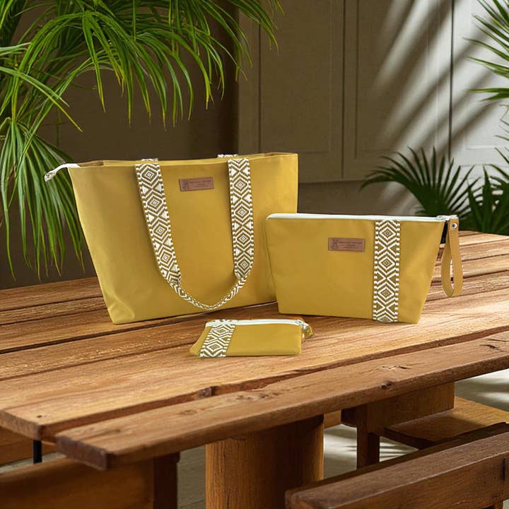 Pack Alabama, "Brooklyn" moutarde pour la vente par Emmanuel Création