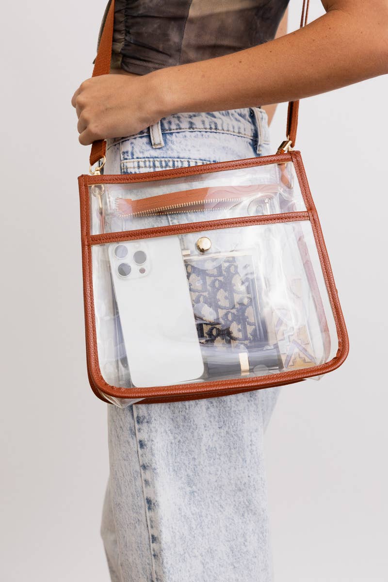 Leto Accessories – Großhandel Umhängetasche - Damen – Modische durchsichtige Messenger-Tasche 🏟️ — Perfekt für Konzerte7