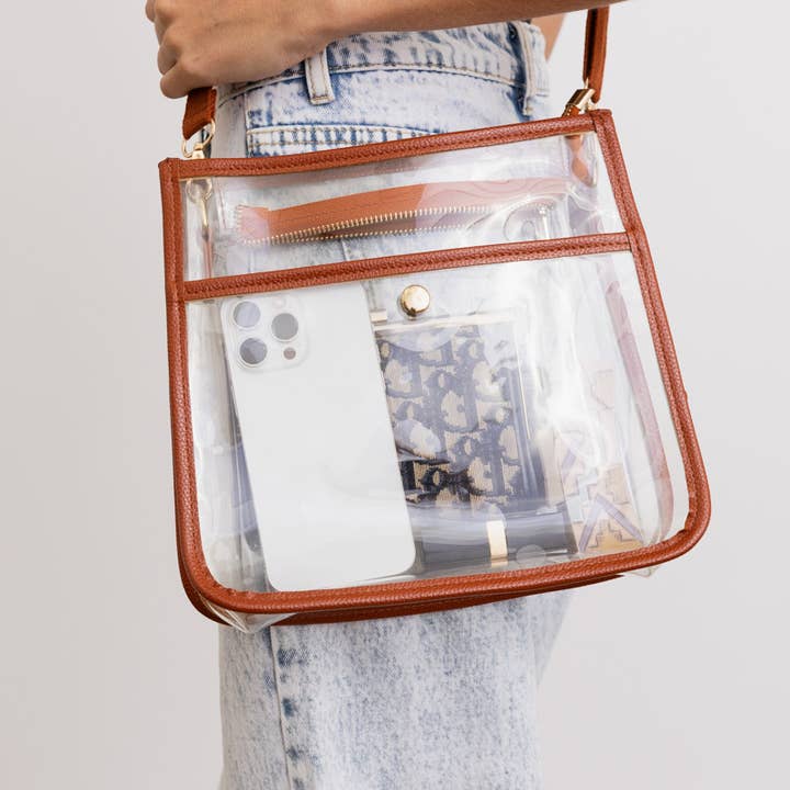 Leto Accessories – Großhandel Umhängetasche - Damen – Modische durchsichtige Messenger-Tasche 🏟️ — Perfekt für Konzerte7