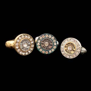 Astali® Ladies' Brass Bullet Casing Necklace