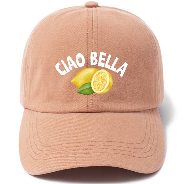 Pippa & Ky - Wholesale Baseball Cap - Women's - Ciao Bella Baseball Cap2