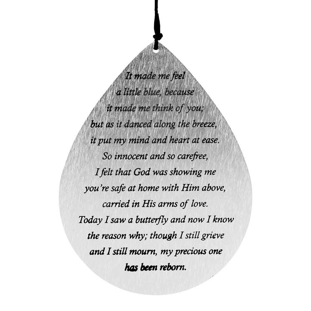 Dicksons - Vente Carillons - Carillon à vent en aluminium I Saw A Papillon2