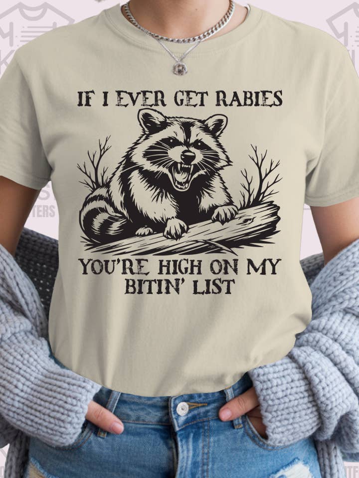 Lista de Mordidas Altas de Raiva - T-Shirt Gildan Softstyle por atacado de Inklusive Printing, Designs & More