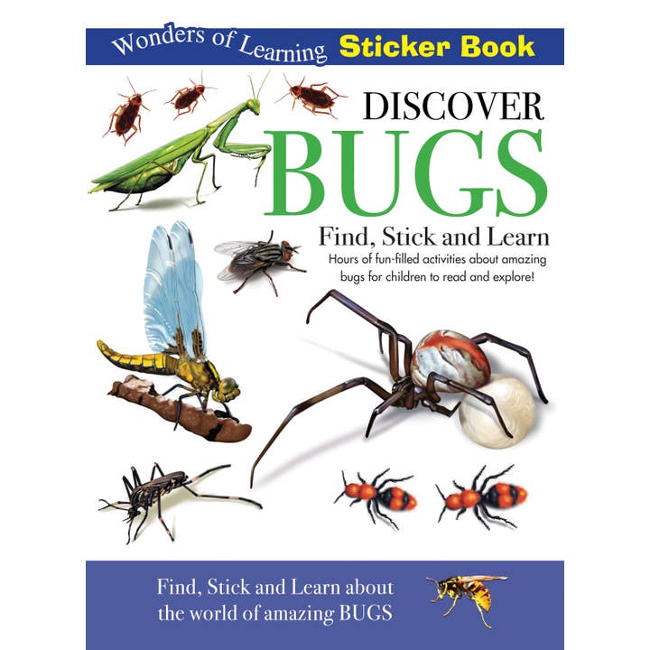 Robert Frederick Ltd – wholesale Book – Kids – Discover Bugs Educational Box Set