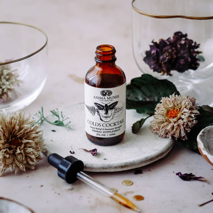 Anima Mundi Apothecary - Wholesale Oral Supplement/Vitamin - COLDS COCKTAIL | Herbal Defense*1