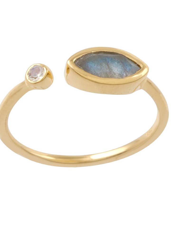 Anel Pétala de Lótus por atacado de Gamar Jewellery