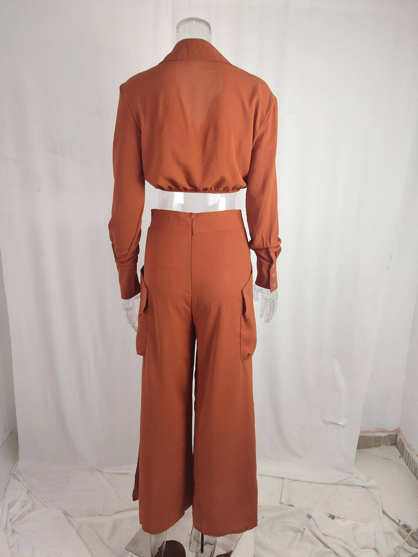 Lily Clothing - Wholesale Top & Pant Set (NOT Loungewear) - Women's - SOLID COLOR TEMPERAMENT COMMUTER FASHION SET20