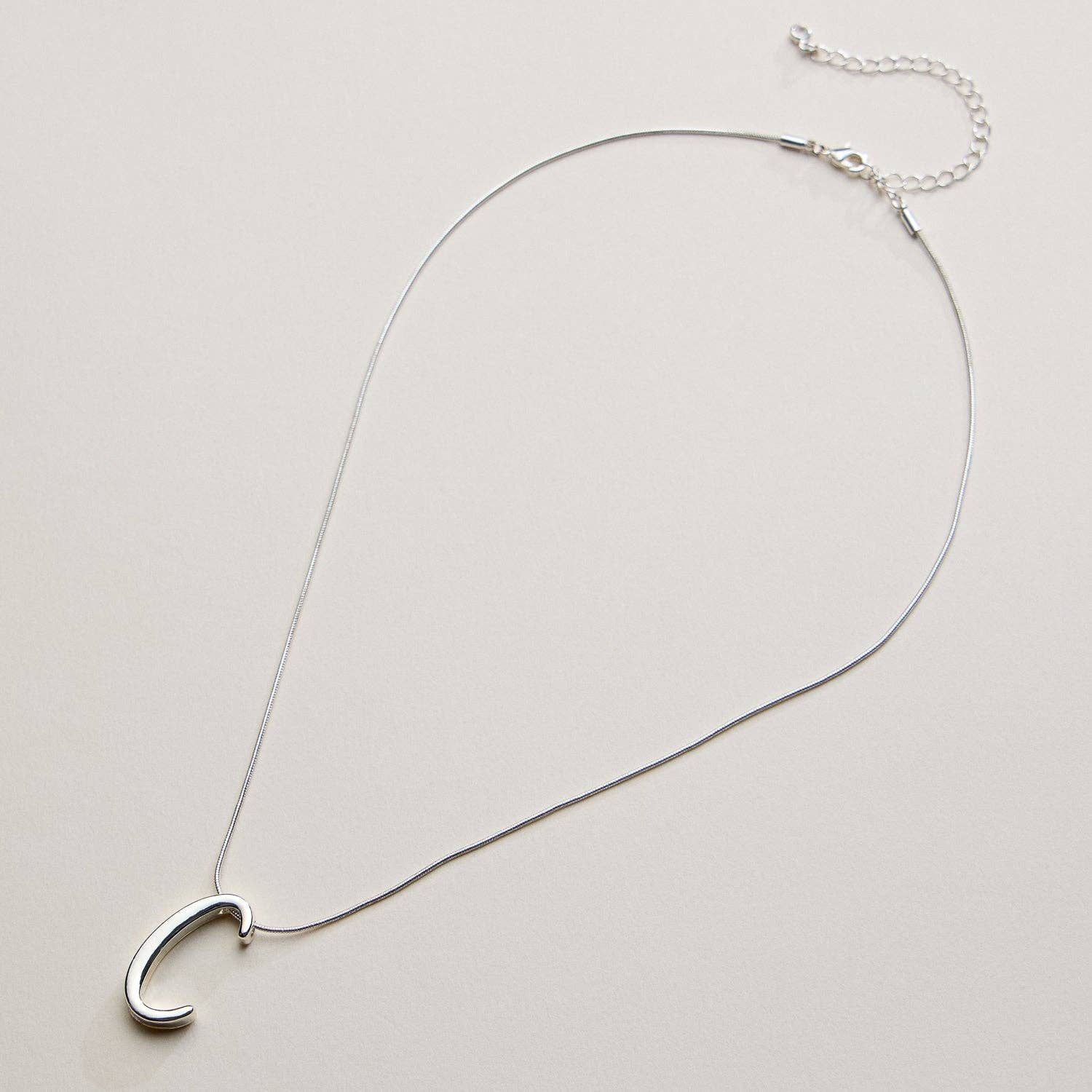 Frem - Wholesale Pendant/Charm Necklace - A Set of 16 Letters Gold Dipped Necklace – Gold & Silver Alphabet Charm Jewelry57