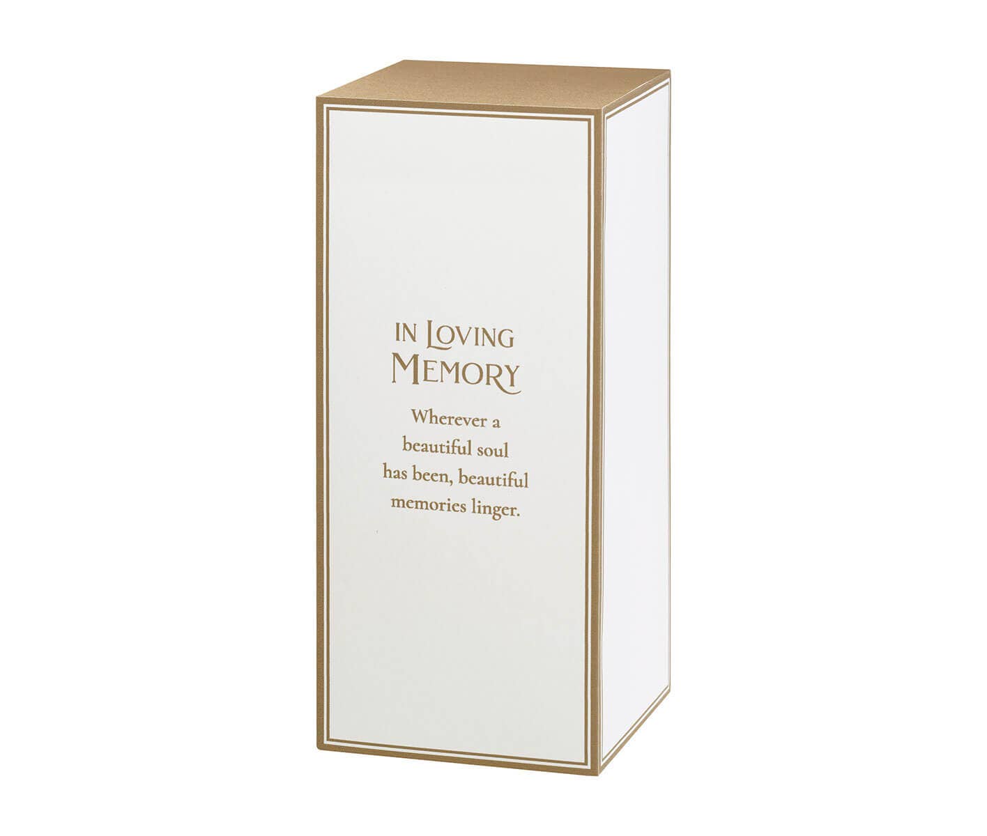 Lillian Rose - Wholesale Candle Holder - "In Loving Memory" Glass LED Candle Holder/Sympathy Verse2