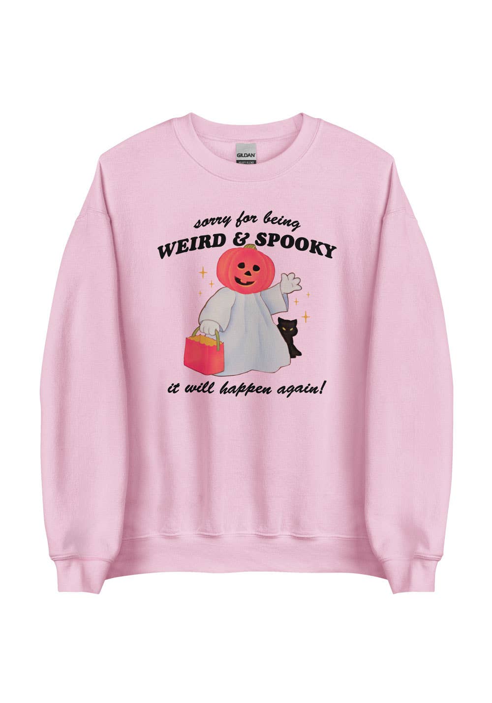 kaeraz - Wholesale Graphic Sweatshirt - Women's - Weird and Spooky Sweatshirt0
