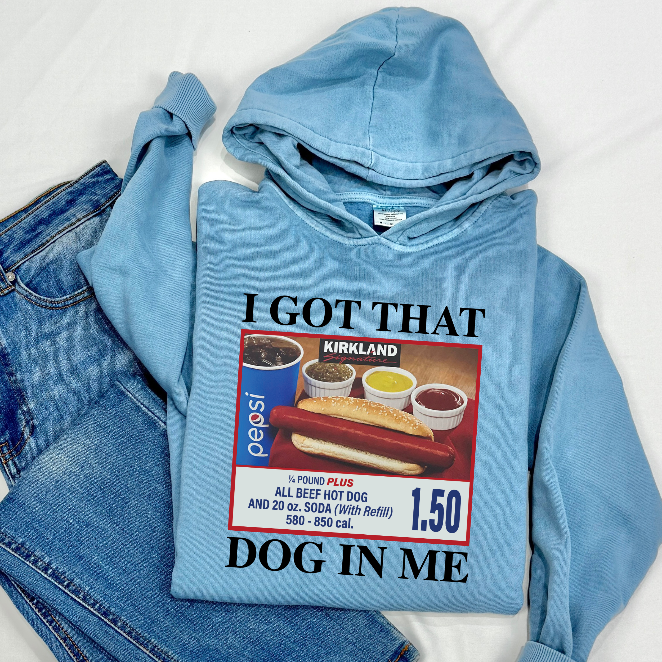 Peak To Pine Designs - Wholesale Hoodie - Women's - Costco Hot Dog - Sweatshirt0