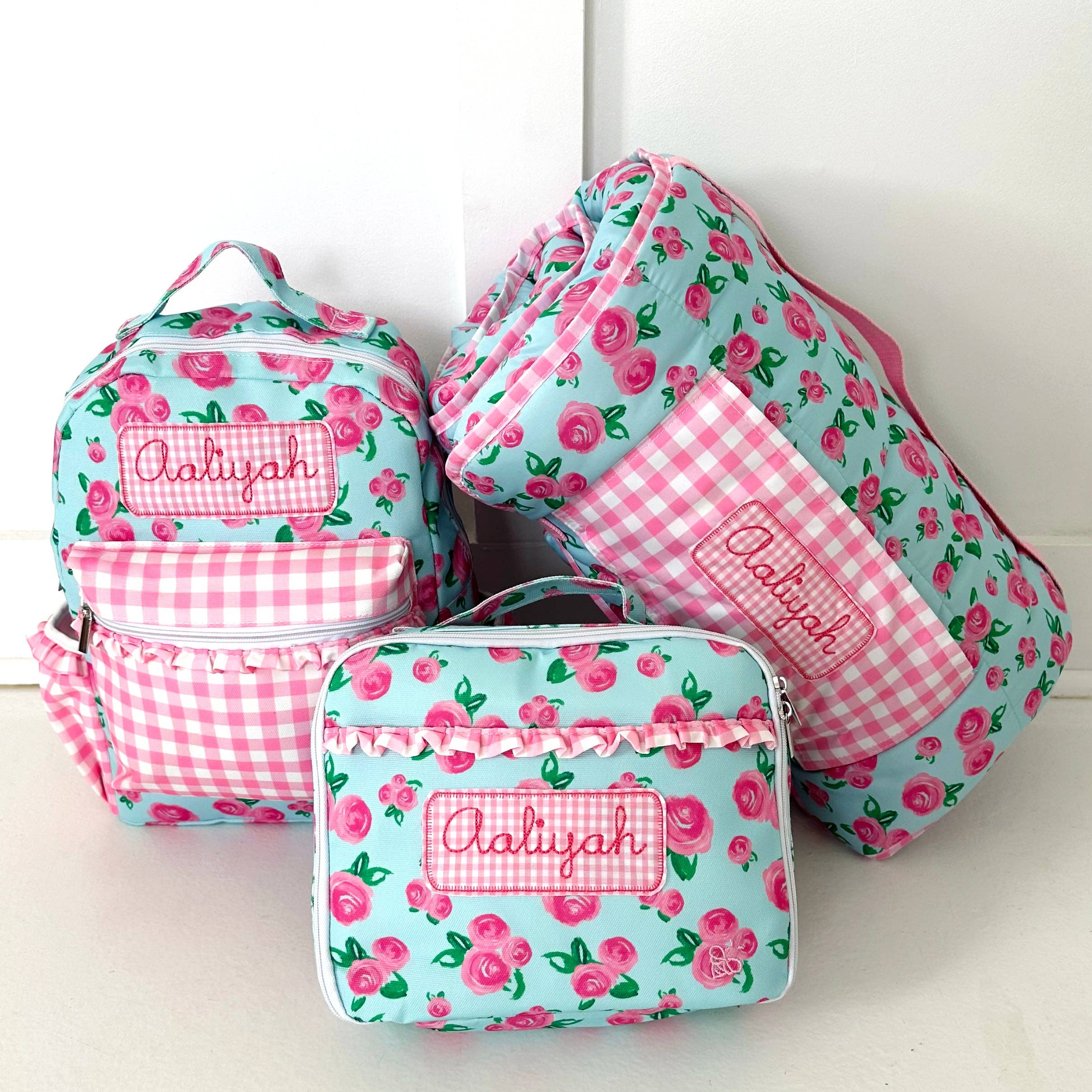 Sugar Bee Clothing - Wholesale Nap Mat - Kids & Baby - Nap Mat - Watercolor Roses5