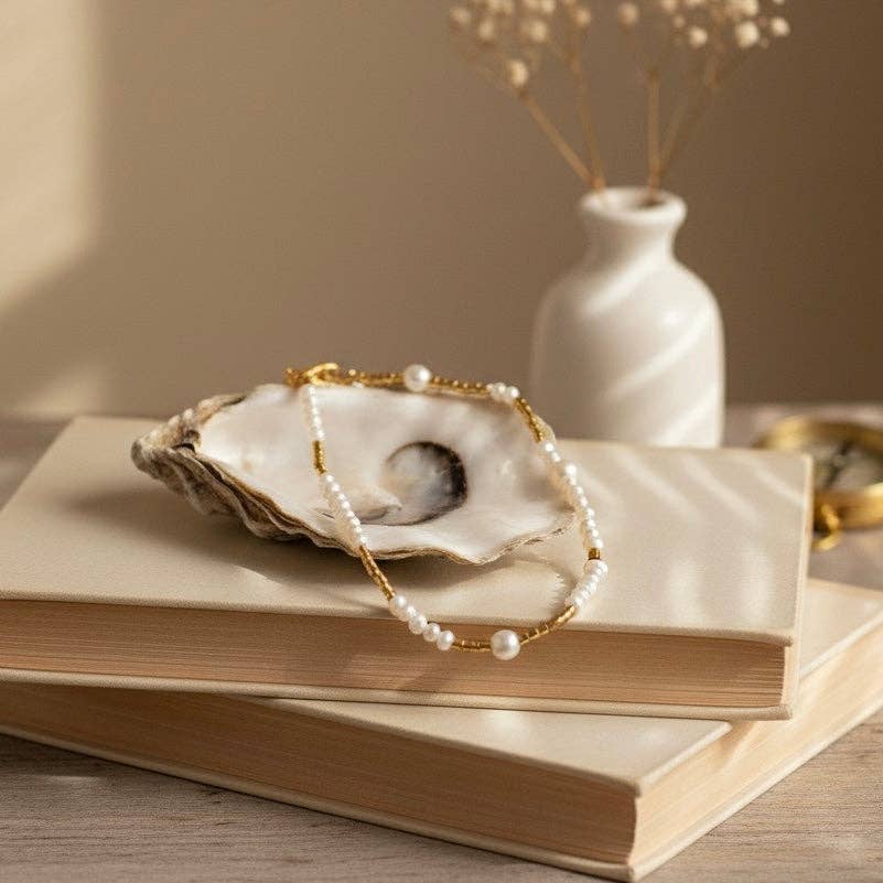 OE! - Wholesale Beaded/Pearl Necklace - INCONTRO - Collana con perle di fiume1