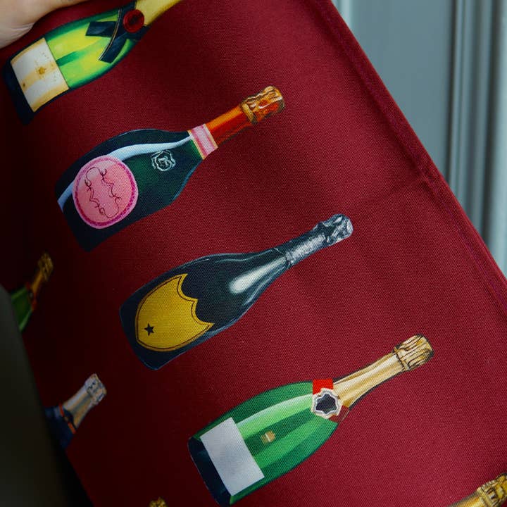 Jessica Anderton Designs Limited – wholesale Tea towel – Champagne and Fizz Tea Towels (Best-Seller)4