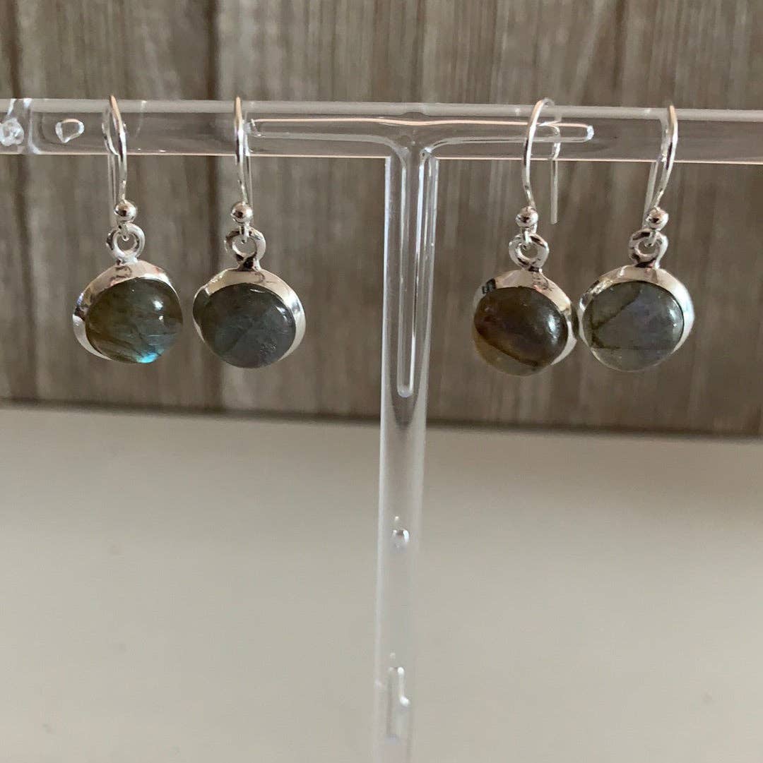 Keystone Crystals - Wholesale Dangle Earrings - Gemstone Sterling Silver Earrings25