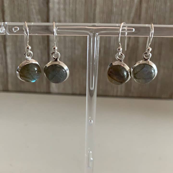 Keystone Crystals - Wholesale Dangle Earrings - Gemstone Sterling Silver Earrings25