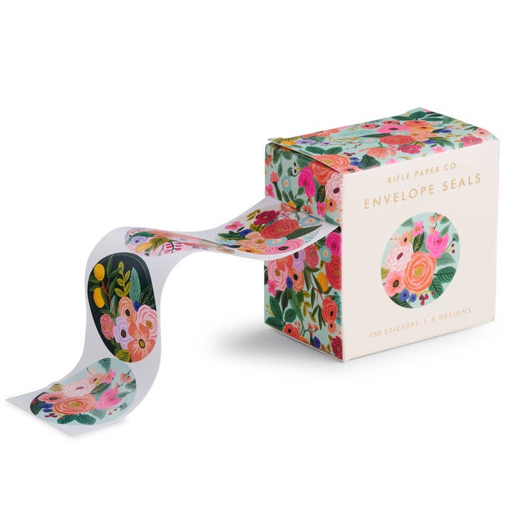 Garden Party Envelope Seals for wholesale by Rifle Paper Co.