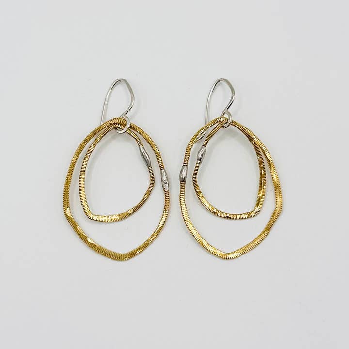 Free Form Earrings for wholesale by Middle Sister Designs
