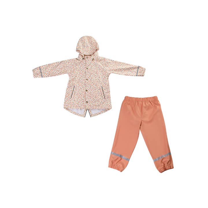 GRECH & CO. - Wholesale Raincoat - Kids - Fishtail Rain Jacket | Sunset Meadow2