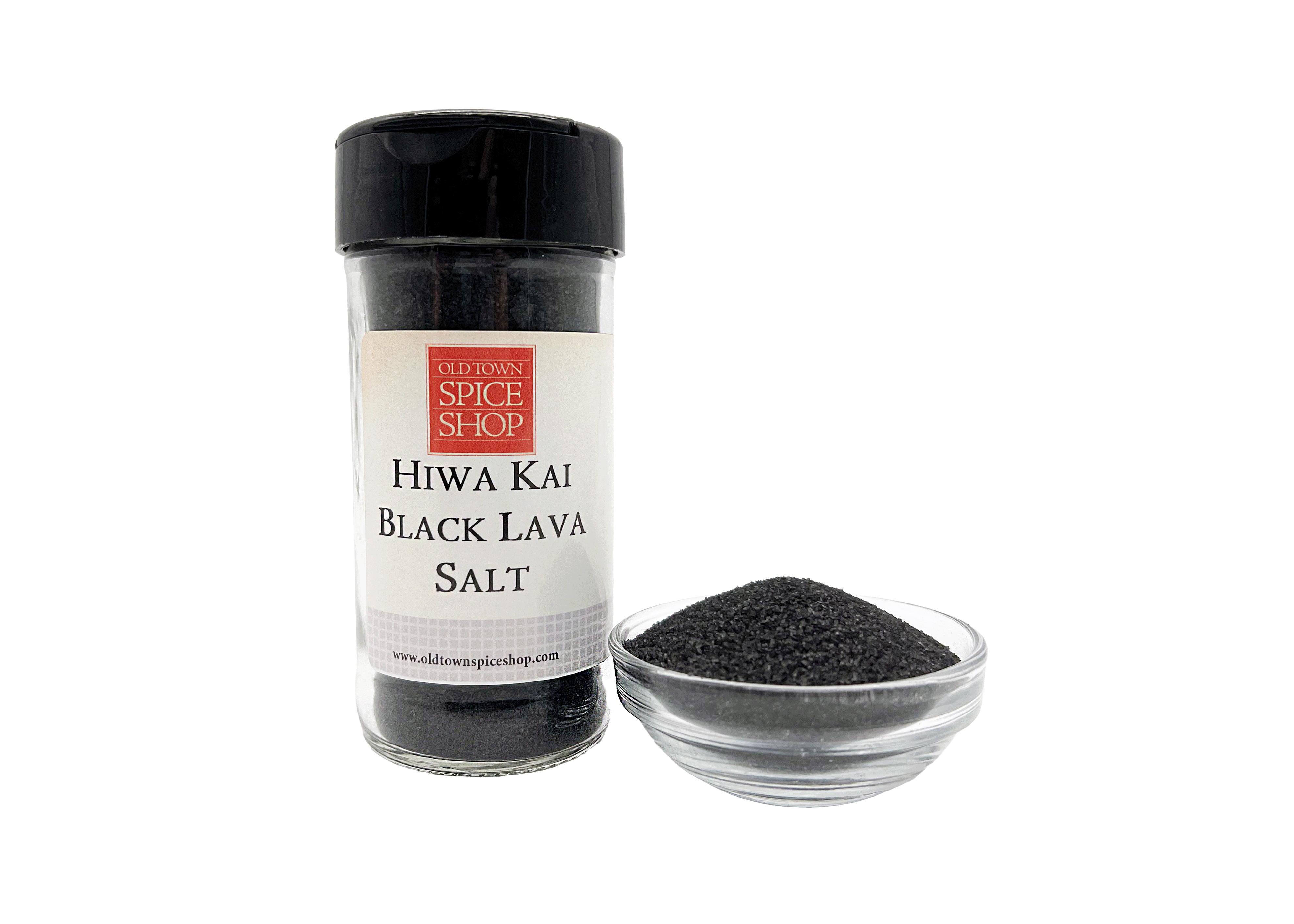 Old Town Spice Shop - Vente Sel - Sel gourmet Hiwa Kai Black Hawaiian Lava pour la cuisine2
