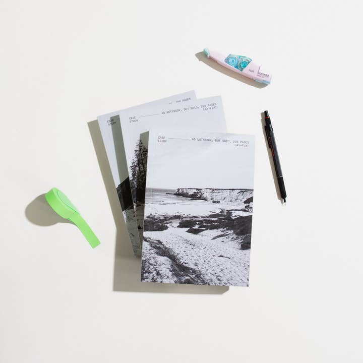 Dot Grid Journal - Sea | Layflat Notebook for wholesale by Case Study