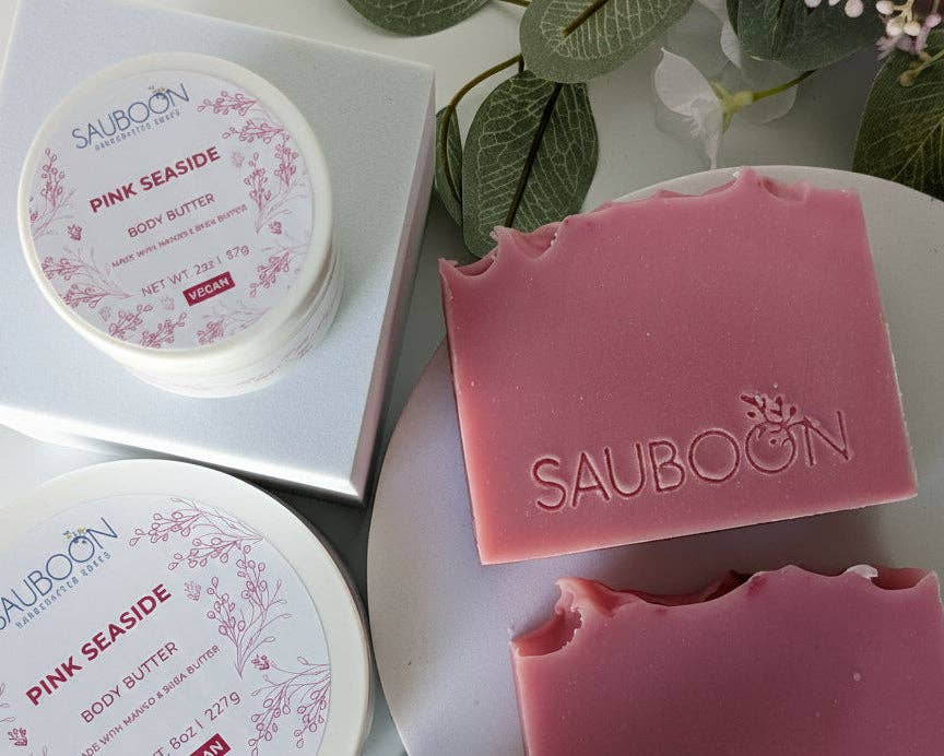 SAUBOON Handcrafted Soaps - Wholesale Bar Soap - PINK SEASIDE3