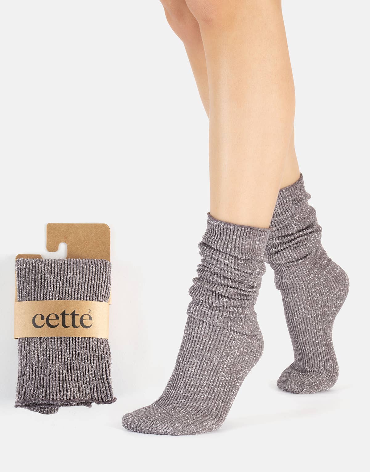 Cette - Wholesale Socks - Women's - Ribbed Socks, Shiny Socks for Women, Dresses for Women18