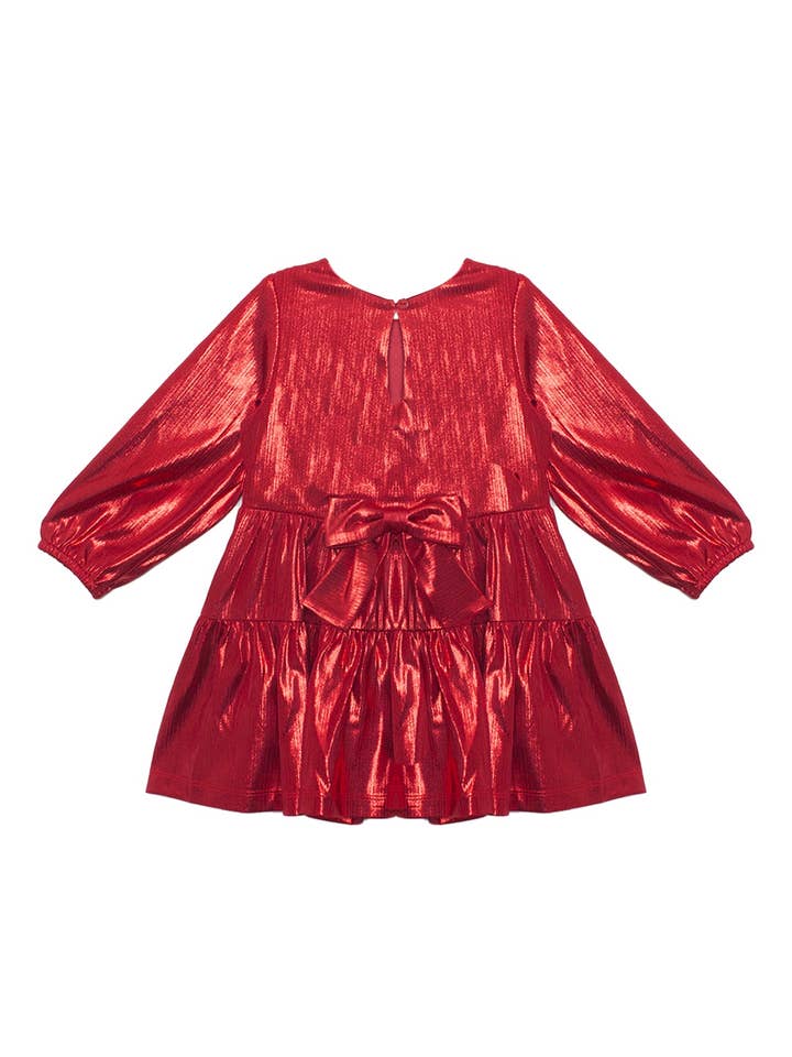 Ruby Red Teired Dress for wholesale on Faire3