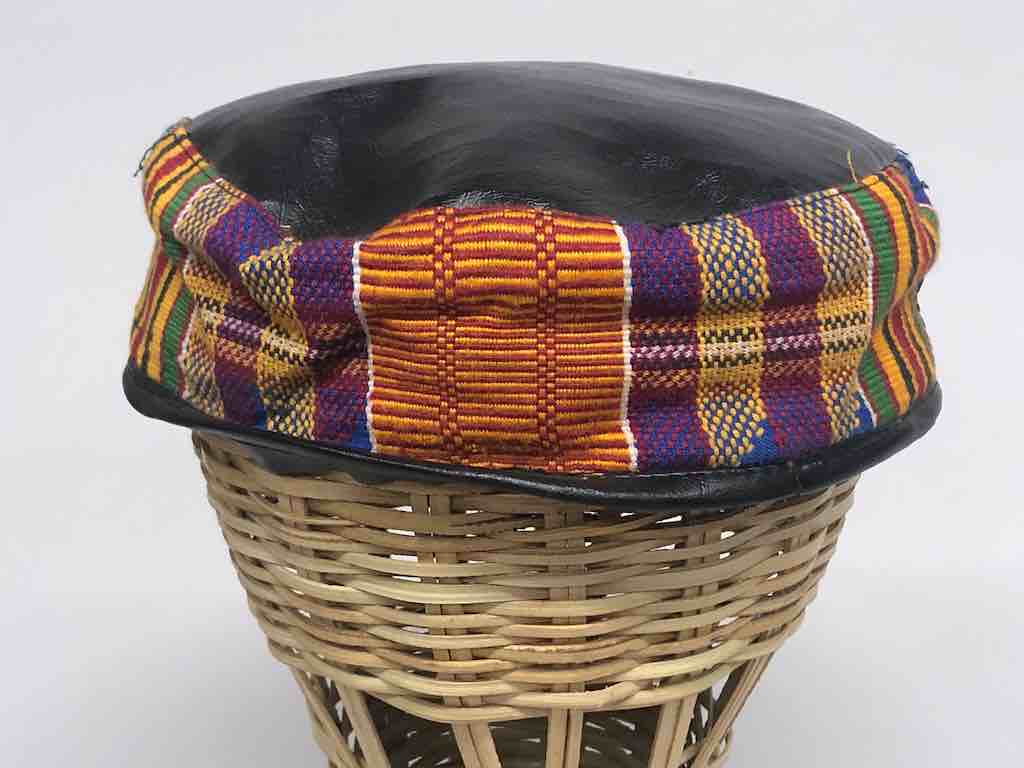 The Niger Bend - Venta al por mayor Gorra de béisbol - Unisex - Sombrero de hombre kufi africano de tela Ashanti Kente genuina de gran tamaño | 23 11/16»4