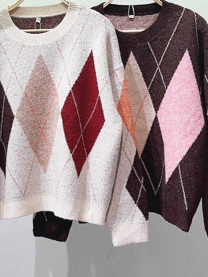 MULTICOLOR SWEATER for wholesale by SWEET MAGIC MODA Y COMPLEMENTOS