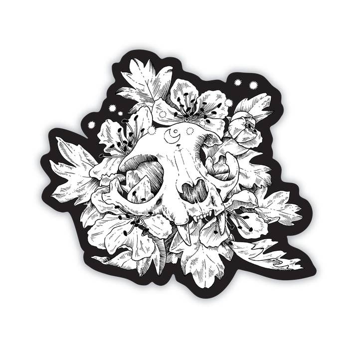 Luna-Aufkleber für den Großhandel von Jenn Sneary Art