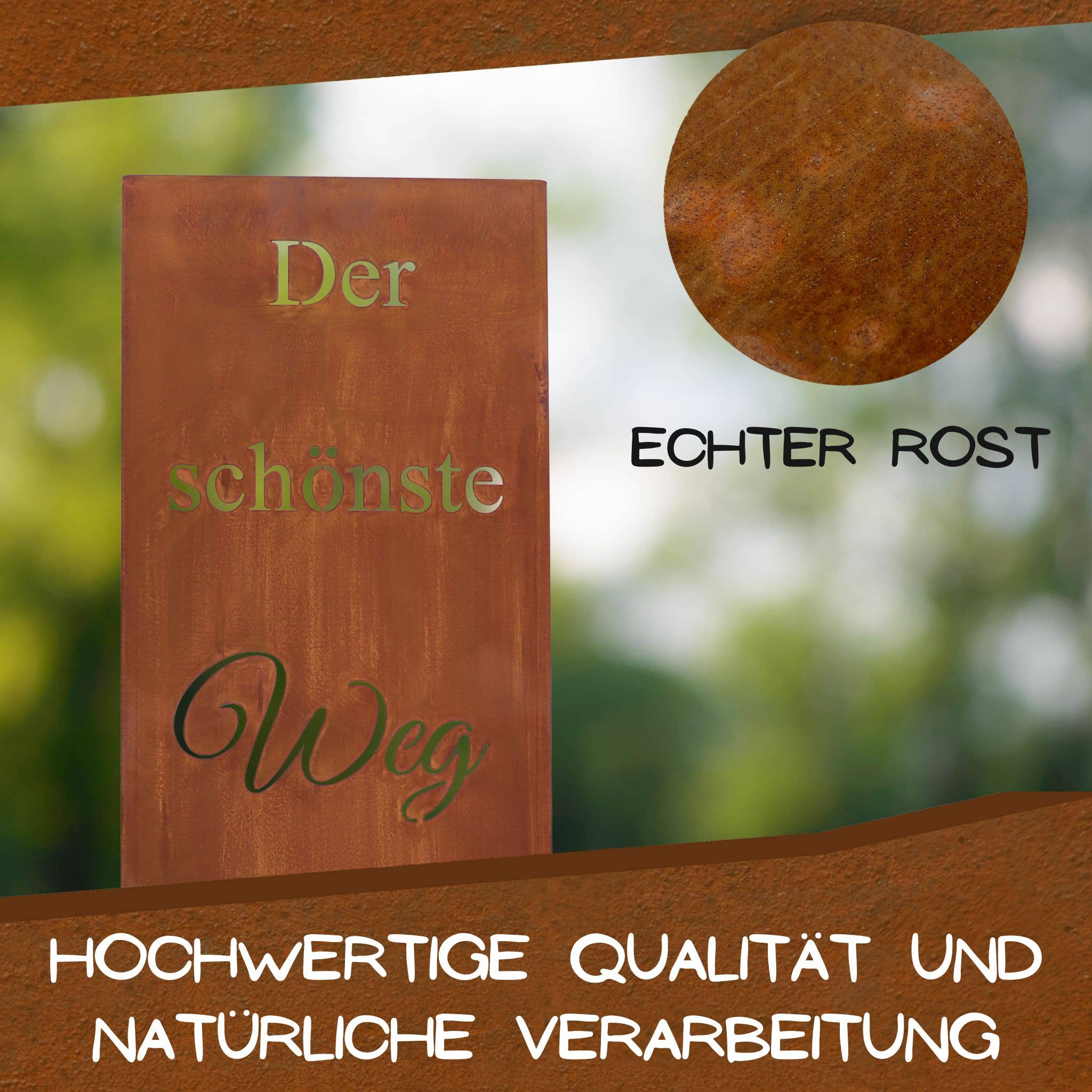 Rostikal – wholesale Sign – The most beautiful way is the joint wedding decoration sign2