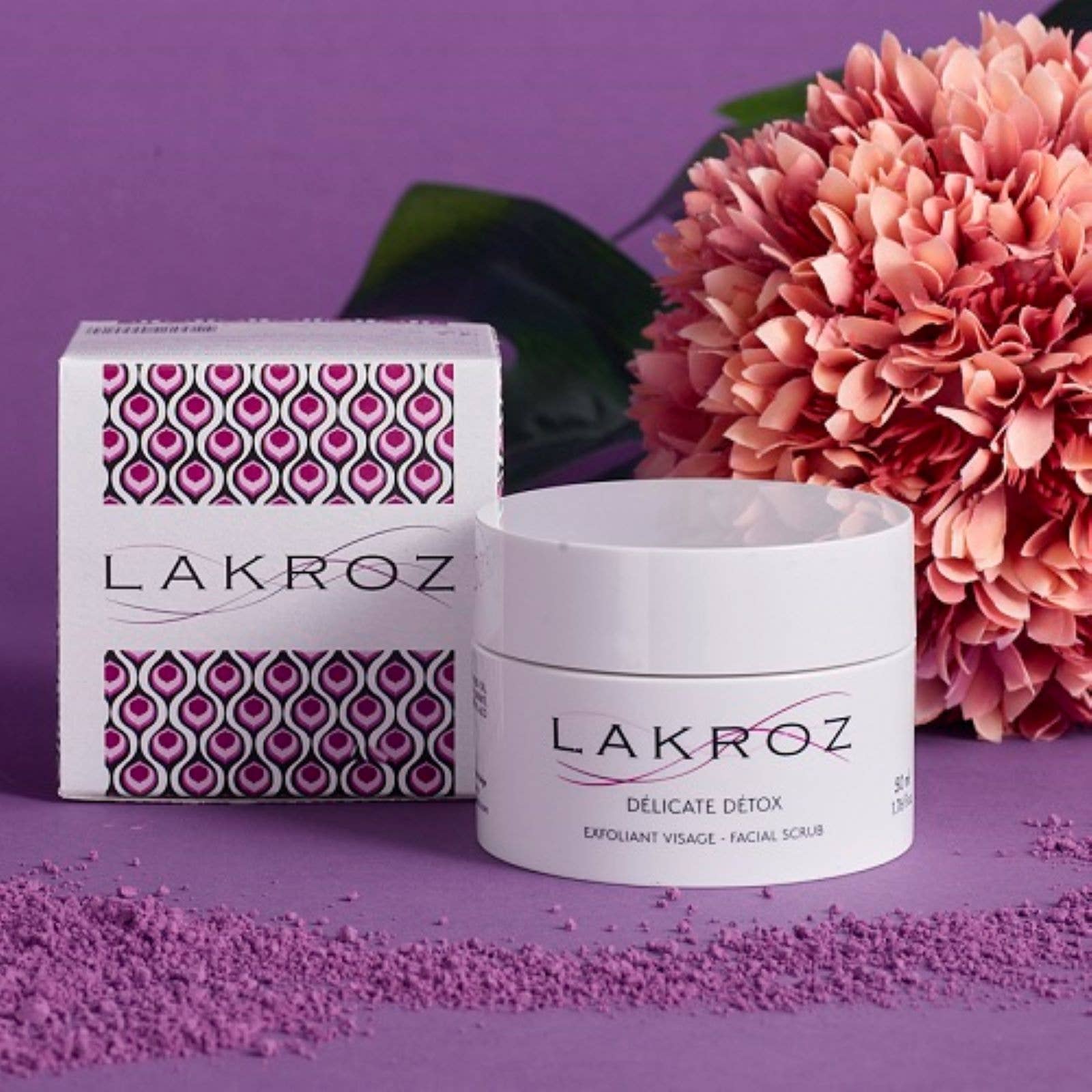 LAKROZ - Vente Exfoliants/Gommages visage - Gommage visage détoxifiant à l'huile de dattier du désert4