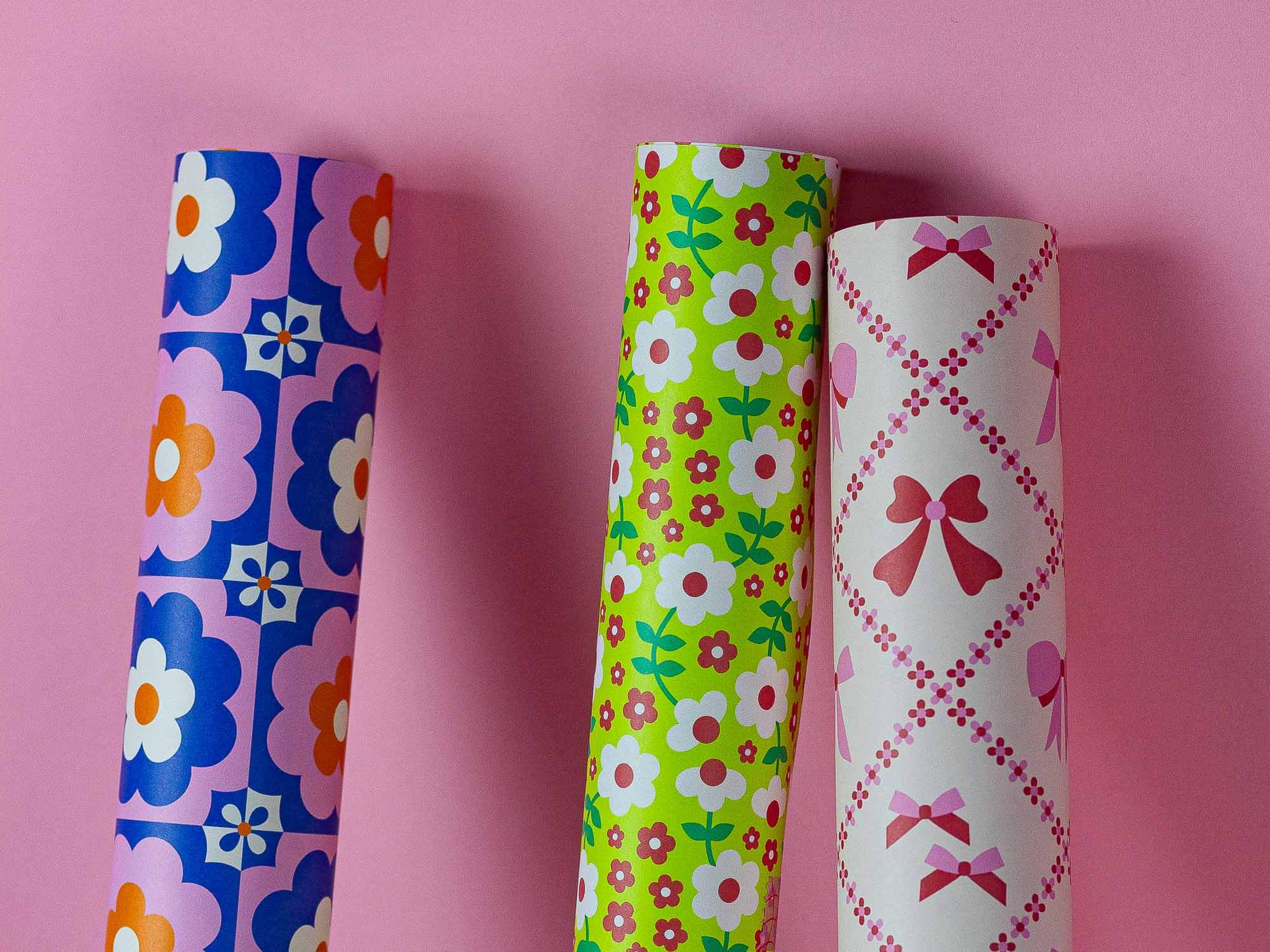 My Darlin' - Wholesale Flat Wrap - The Bow Show (Pink Edition) Holiday Wrapping Paper2