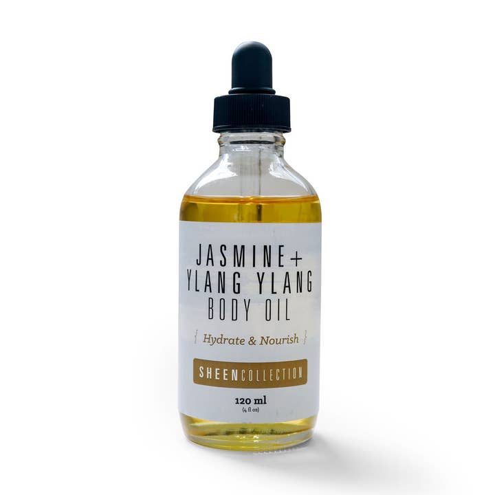 SHEEN Huile Corps : Jasmin+Ylang Ylang pour la vente par Sacred Life Oils