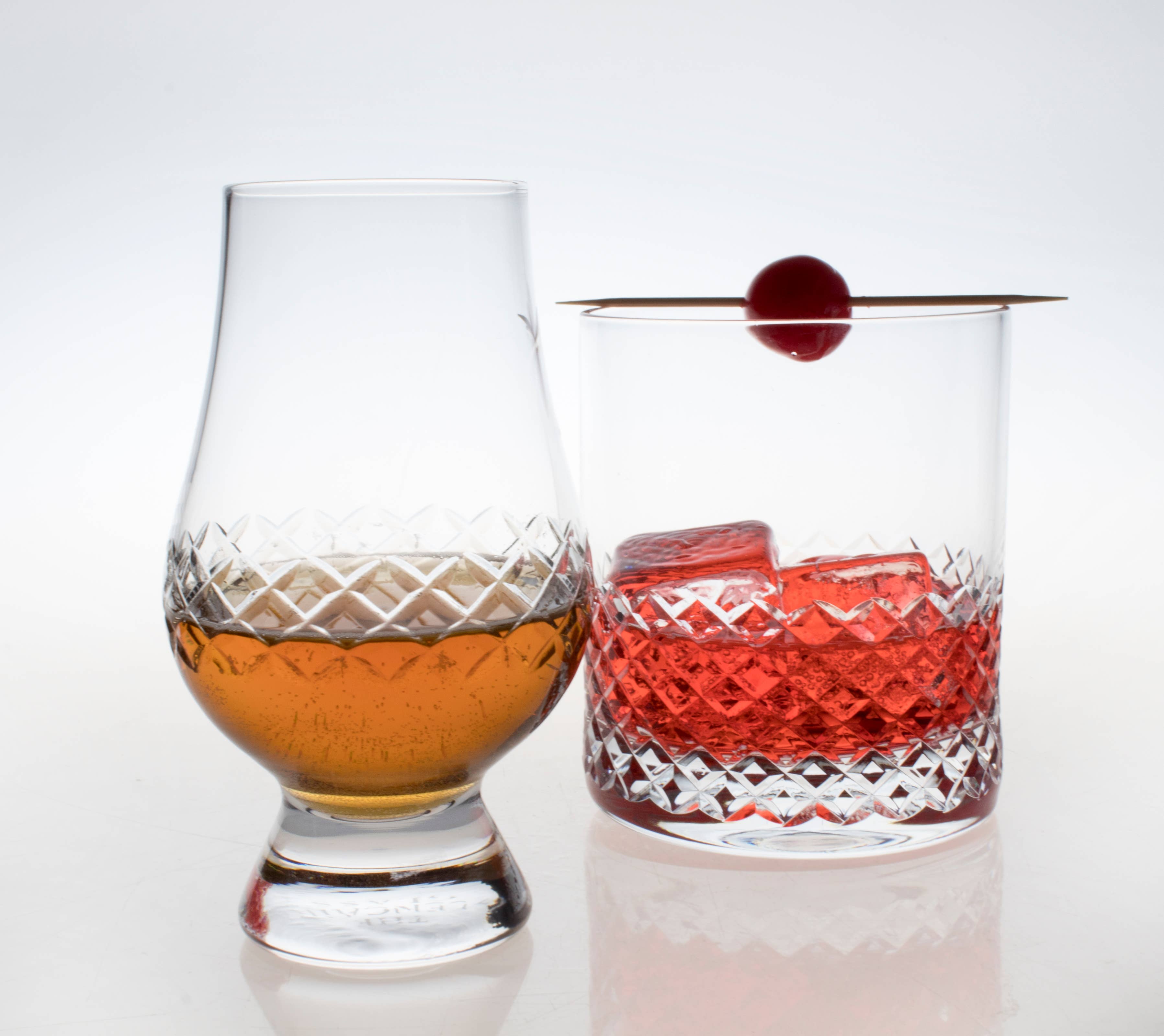 Rolf Glass - Wholesale Cocktail/Liquor Glass - Diamond Scotch Whiskey Glencairn 6.75oz3