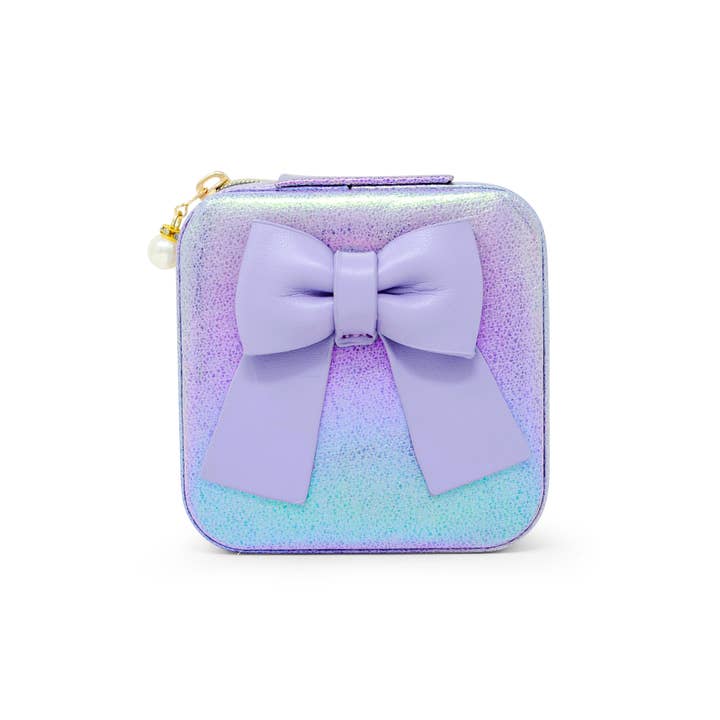 Tiny Treats and ZOMI GEMS - Wholesale Jewelry Box/Organizer - Kids - Shiny Jumbo Bow Jewelry Box
