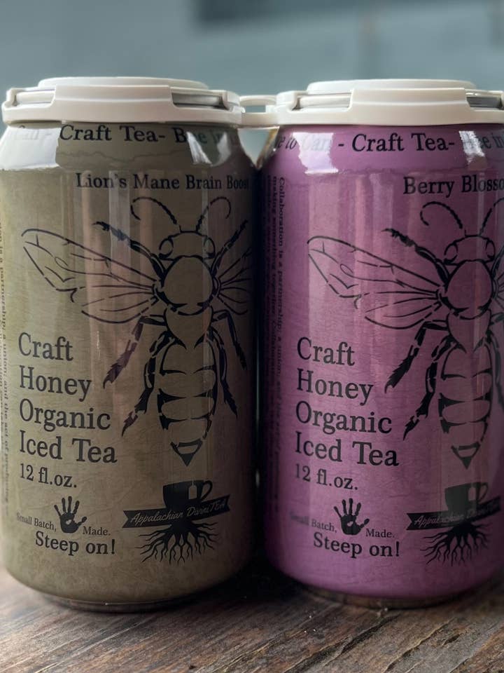 Organic Tea w/ Honey Sampler - 4 Pack for wholesale by Wehrloom Honey